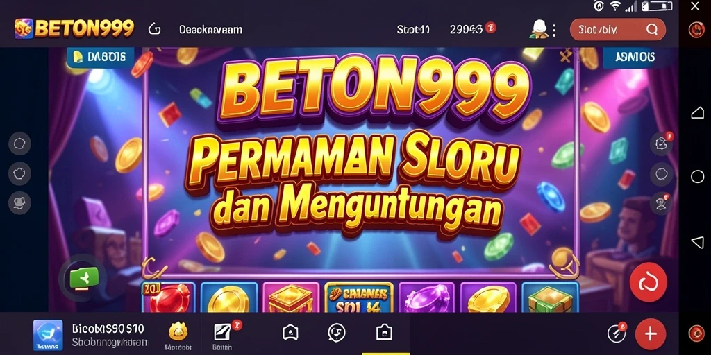 Tampilan gameplay slot yang seru dan mendebarkan.