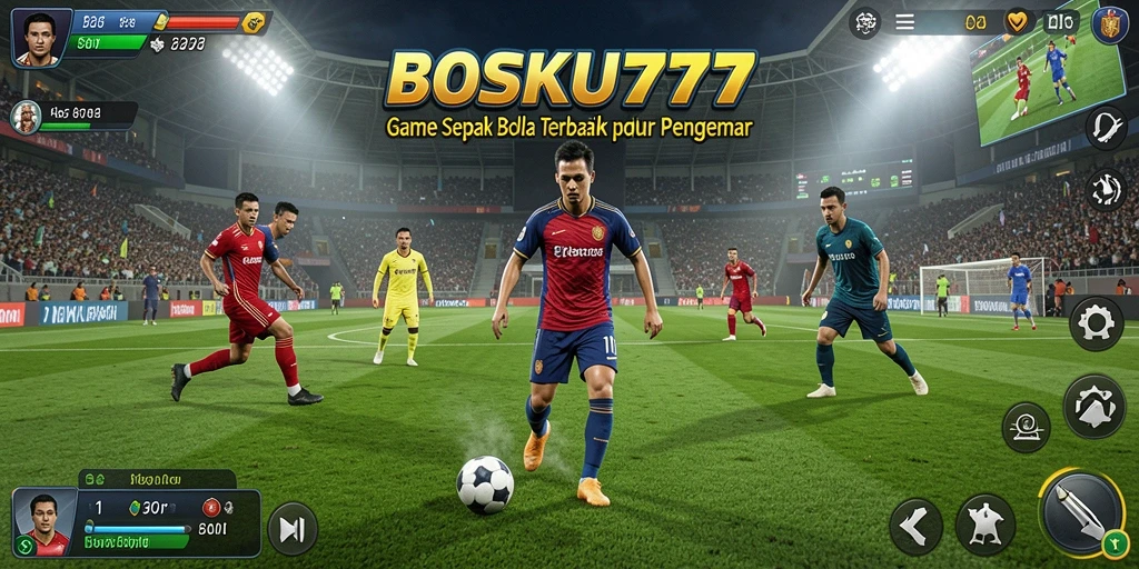 Tampilan gameplay seru dan mendebarkan dalam BOSKU777.
