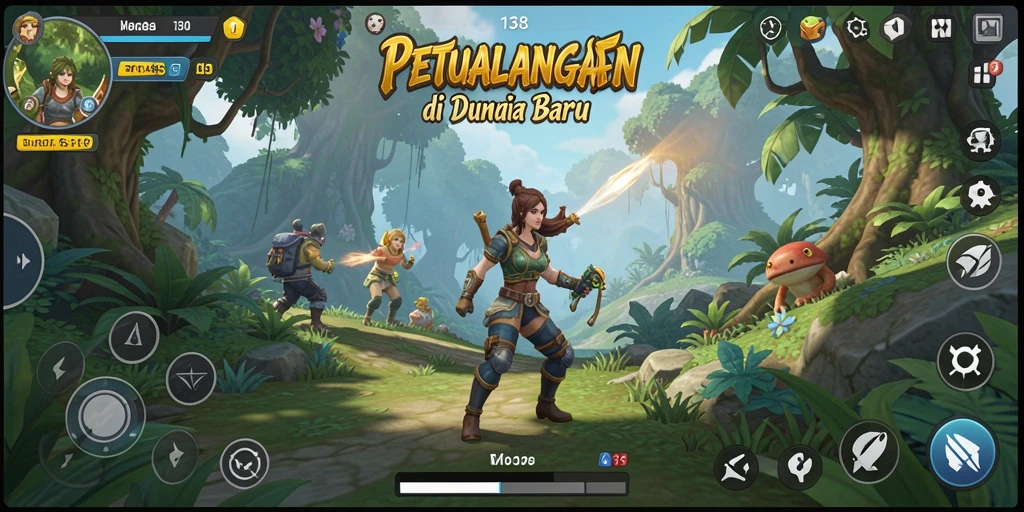 Gambar menampilkan gameplay seru dalam petualangan CADAS138.