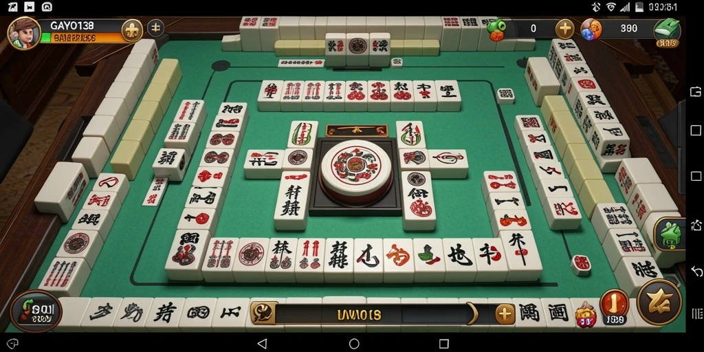 Screenshot GAYO138 menunjukkan gameplay Mahjong yang seru dan menantang.