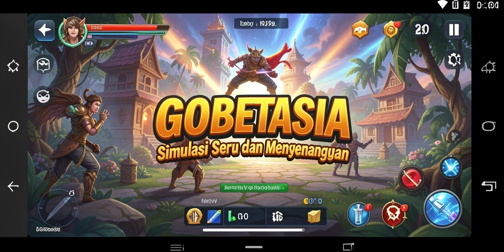 Tampilan screenshot <strong>GOBETASIA</strong> menampilkan gameplay simulasi yang menarik dan interaktif.