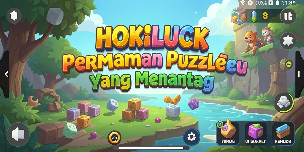 Screenshot HOKILUCK menampilkan gameplay Puzzle yang menantang dan menarik.