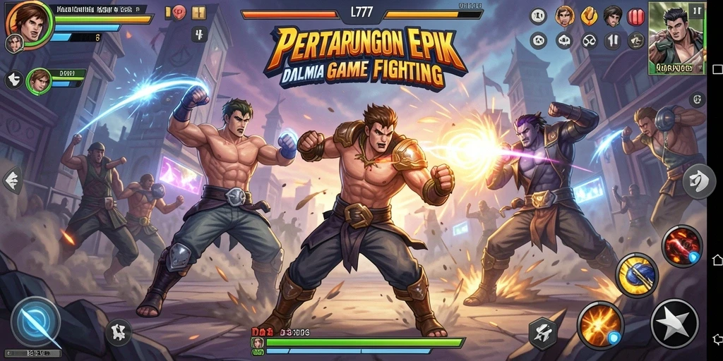 Gameplay seru dengan pertarungan mendebarkan di L777.