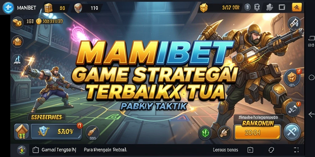 Screenshot MAMIBET dengan tampilan gameplay penuh strategi.