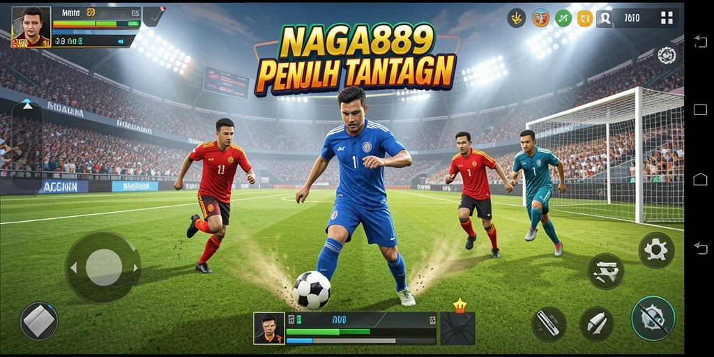 Tampilan gameplay menarik di NAGA889 yang menampilkan aksi olahraga yang seru.